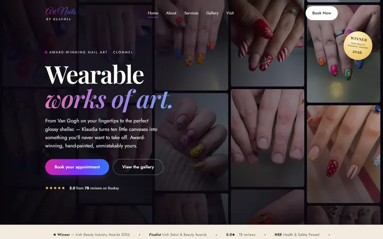 Art Nails by Klaudia homepage