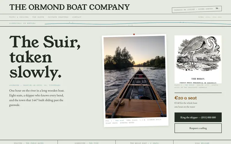 The Ormond Boat Company homepage